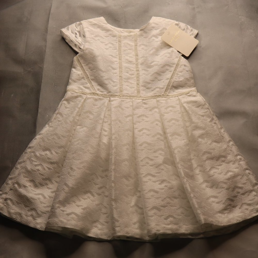 Off White All Lace Dress